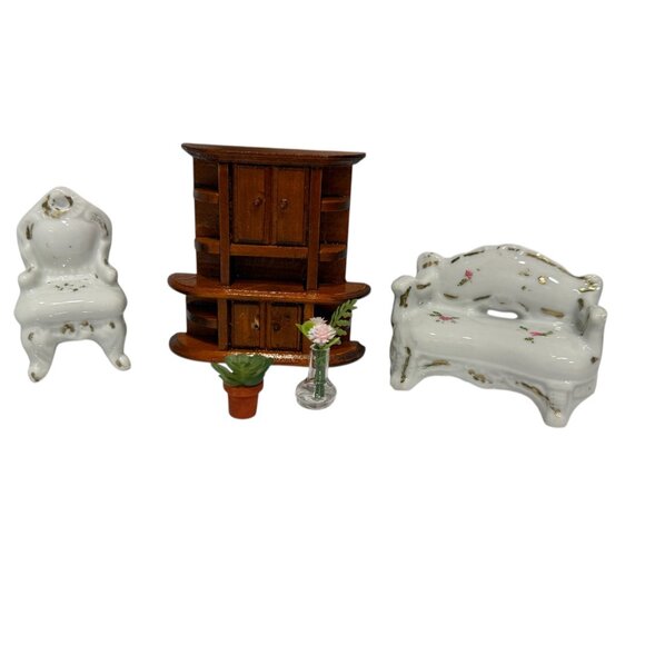 Vintage Doll House Furniture & Accessories - Picture 4 of 13